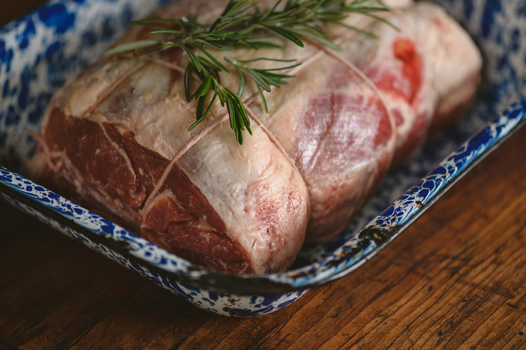 Lamb Roast - Henny Penny Farms, Ridgefield, CT