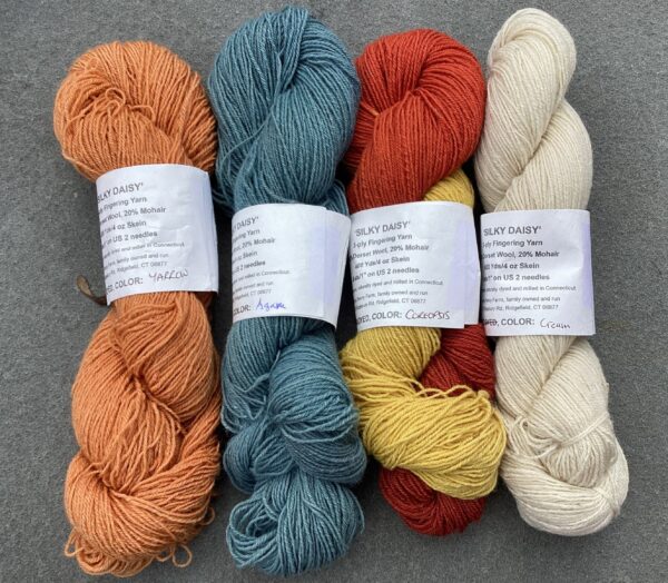 Silky Daisy (fingering yarn)